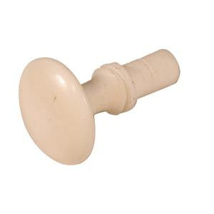 007 white bone knob - ABC Ironmongery