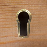 012 keyhole thread escutcheon - ABC Ironmongery