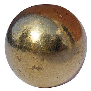 1002 bed knob finial in brass - ABC Ironmongery