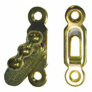 1026 showcase catch in brass - ABC Ironmongery