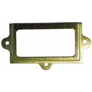 1037 brass card holder frame - ABC Ironmongery