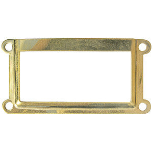 1039 brass card holder frame - ABC Ironmongery