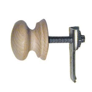 109 beech cupboard turn knob - ABC Ironmongery