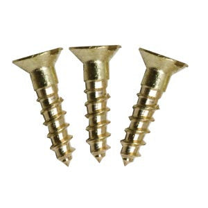 1093 brass countersunk wood screws - ABC Ironmongery