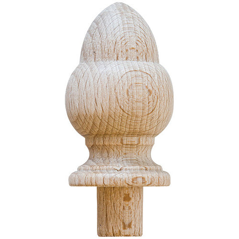 110 beech acorn finial - ABC Ironmongery