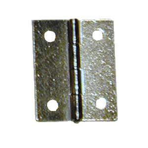 Brass plated light hinge (pair) - ABC Ironmongery