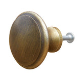 Classic plain knob in antique finish in 32mm and 38mm - ABC Ironmongery