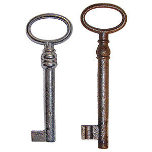 Key blank in steel - ABC Ironmongery