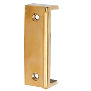 Latch keep 3¼" x ⅞" in brass - ABC Ironmongery