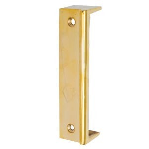 Lock keep 4½" x 1⅛" x in brass - ABC Ironmongery