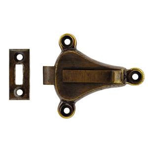 Banjo catch in brass - ABC Ironmongery