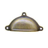 Drawer pull 3¾" x 1⅞" in antique finish - ABC Ironmongery