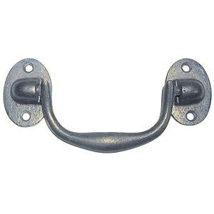 Lifting handle 6" x 2¾" in self colour cast iron - ABC Ironmongery