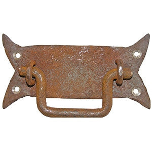 Cast iron handle 6" x 3" - ABC Ironmongery