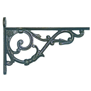 Image of Victorian cast iron shelf bracket.