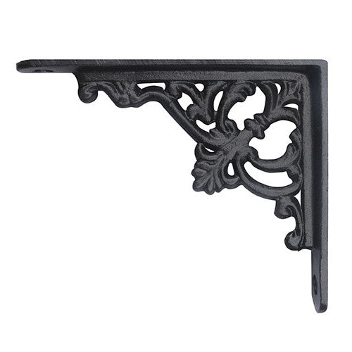 Cast iron shelf bracket 5" x 4"